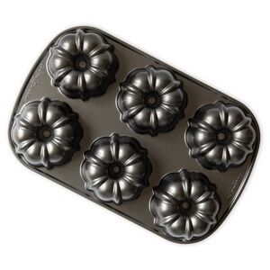 Nordic Ware Cast-Aluminum Non Stick Bundt Muffin Bakeware